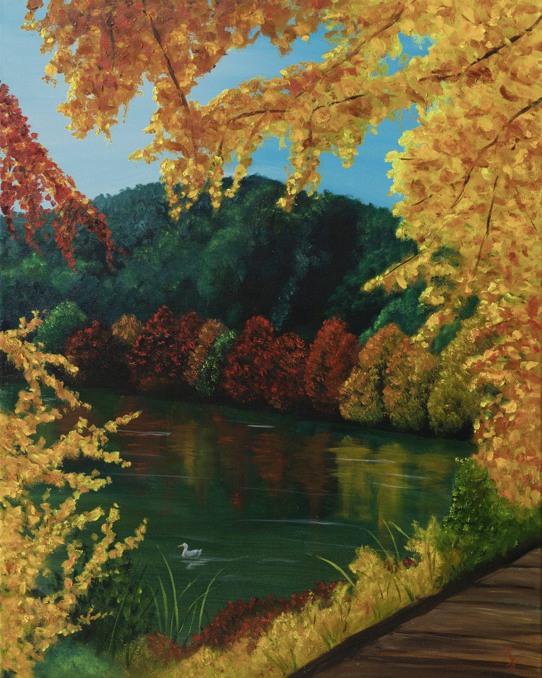 Autumn Reflections - 16x20 print by Stacy Jenkins