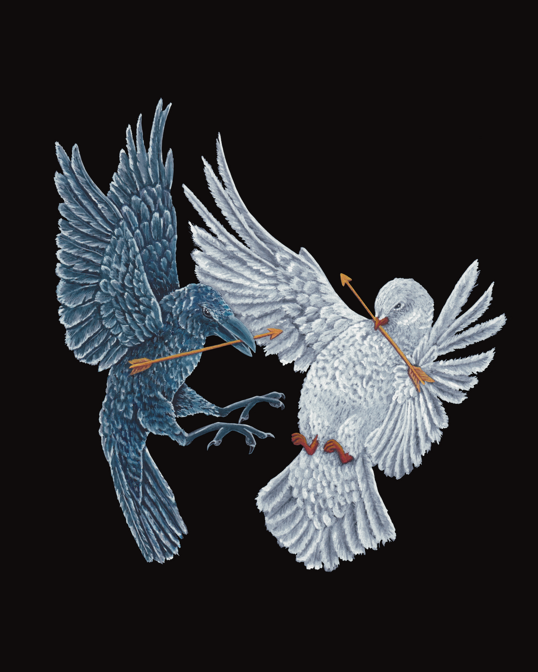 Battle of Love - 8x10 inches print by Stephenie Anderson