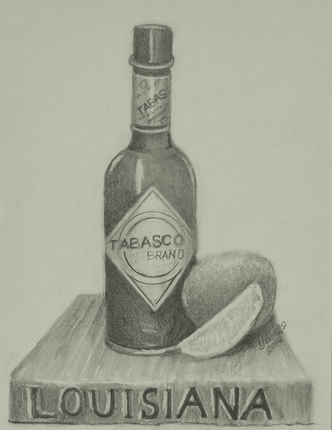Picante Twist - 8x10 inches Print by Yenny (Jenny Archbold)
