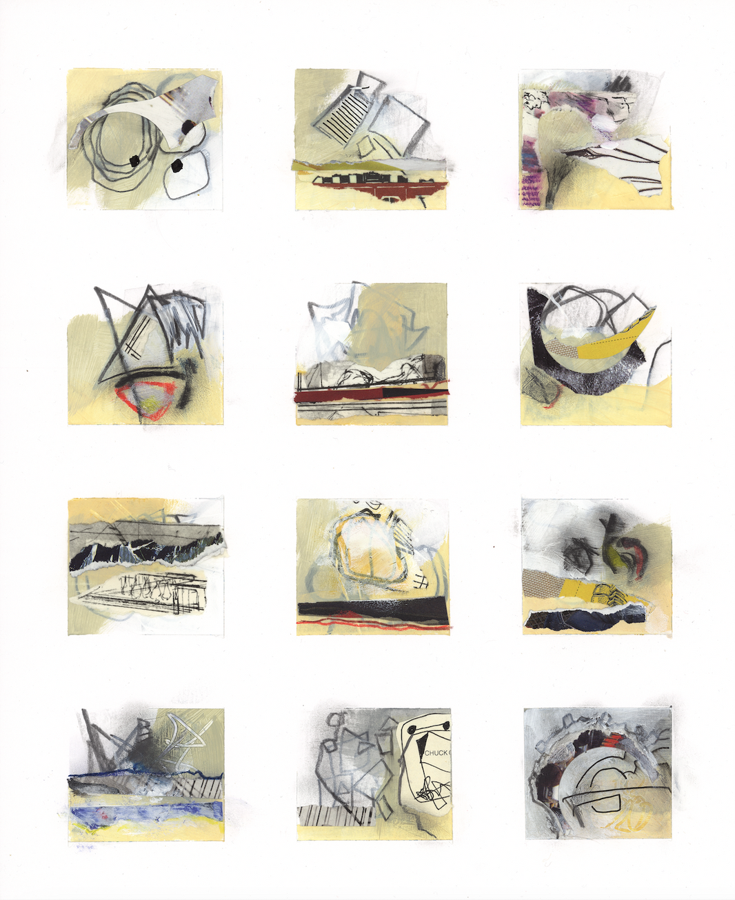 Small Landscape Grid - 11x14 inches print by Rebecca Howdeshell