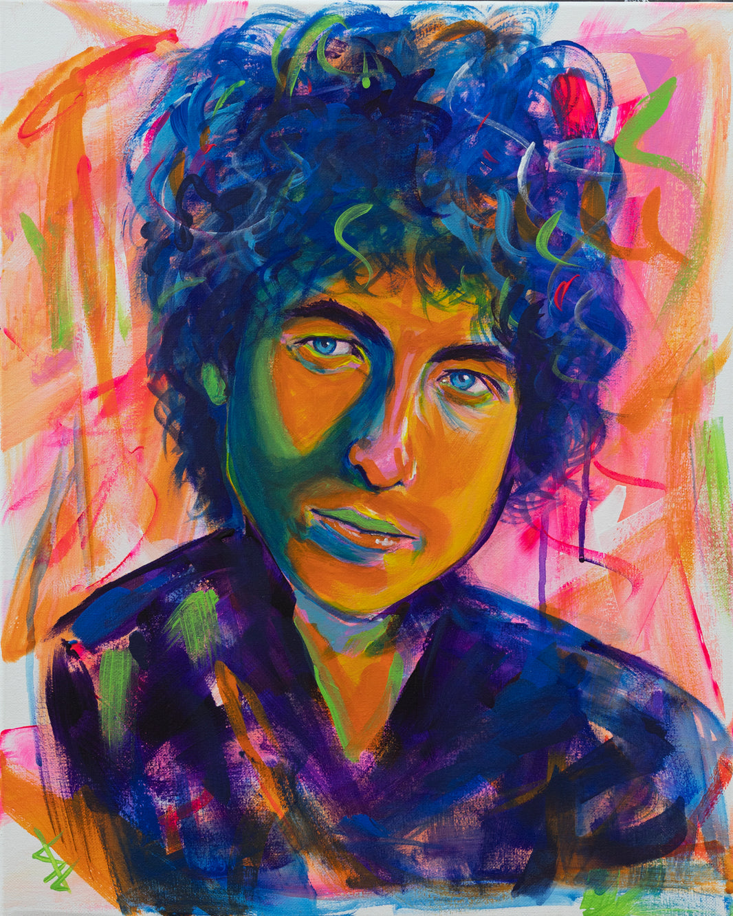 Tangled Up in Blue - 16x20 print by Stacy Jenkins