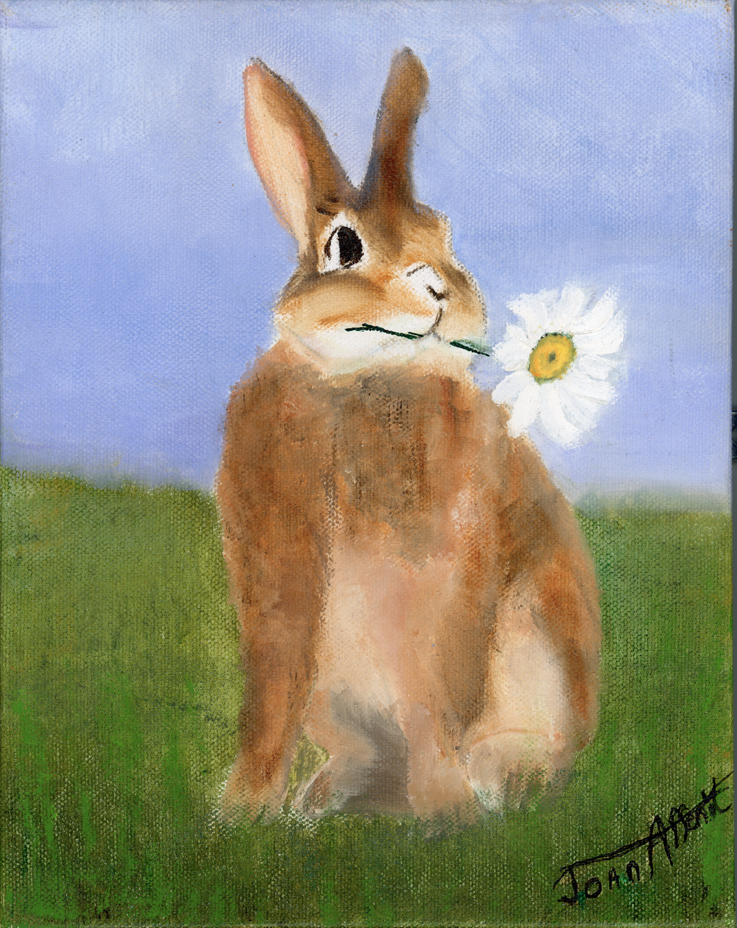 Caught in the Act - Print by Joan Affenit