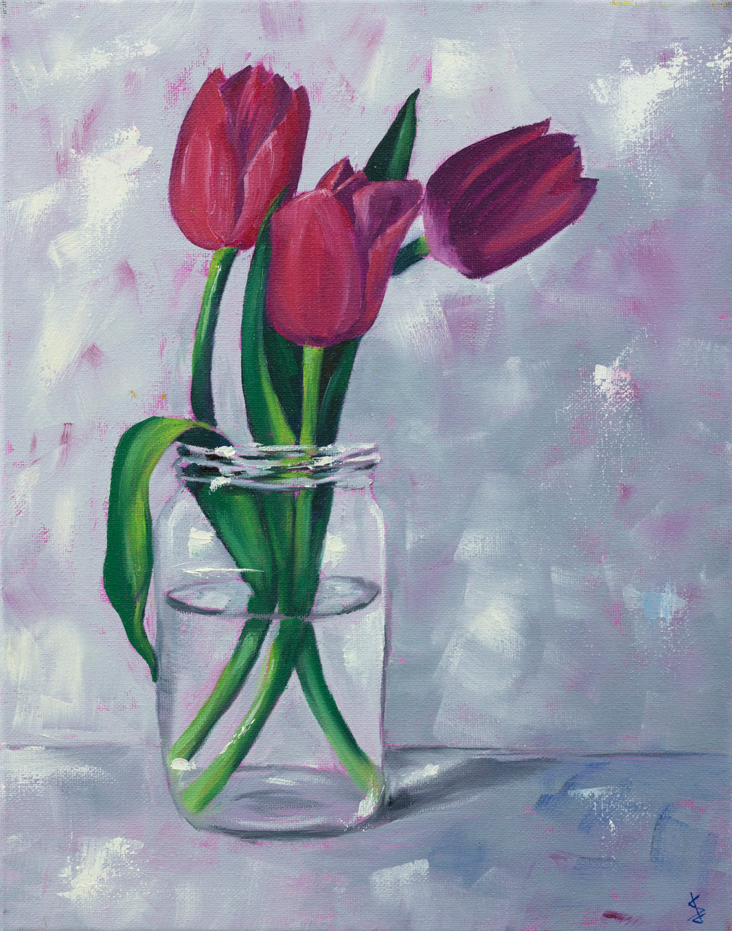 Tulip Trio - 11x14 print by Stacy Jenkins