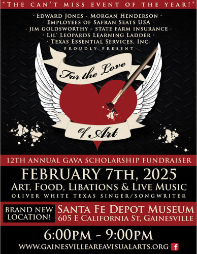2025 GAVA Scholarship Fundraiser Art show