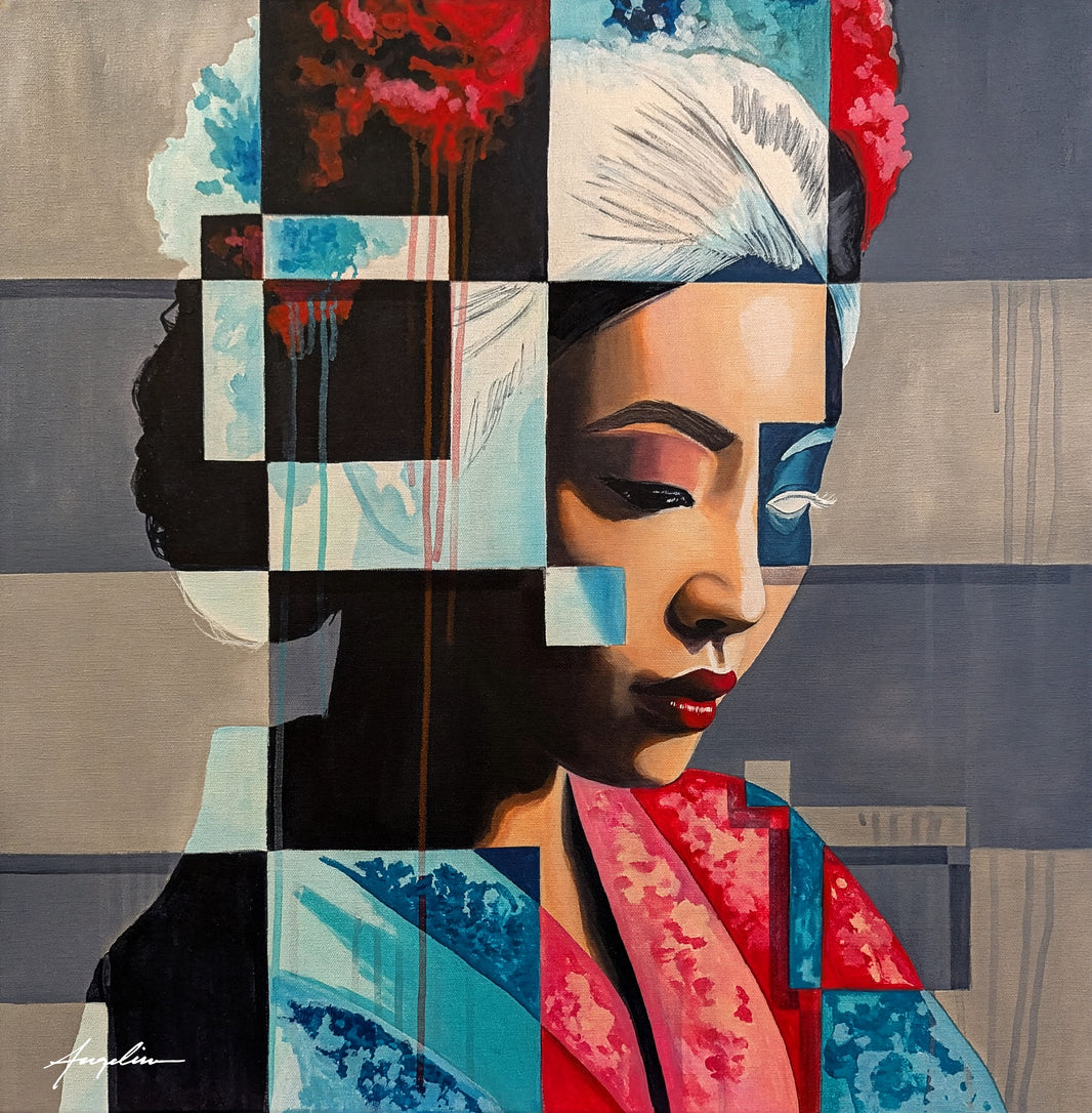 Tessera Serries II: Asian - Print by Angeline Collier