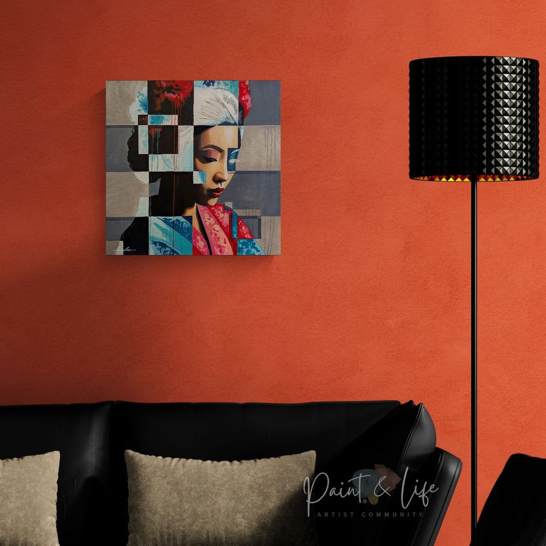 Tessera Serries II: Asian - Print by Angeline Collier