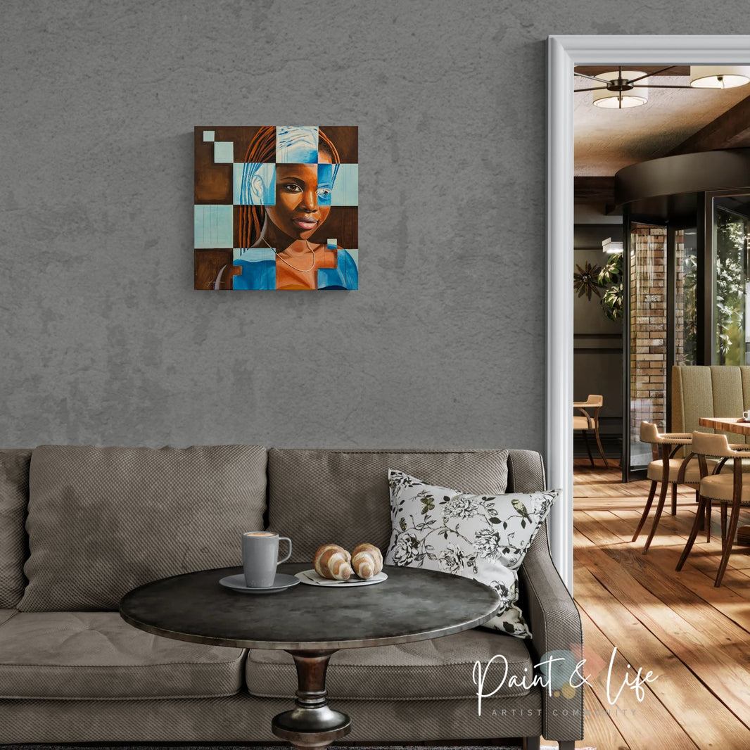 Tessera Serries III: African - Print by Angeline Collier