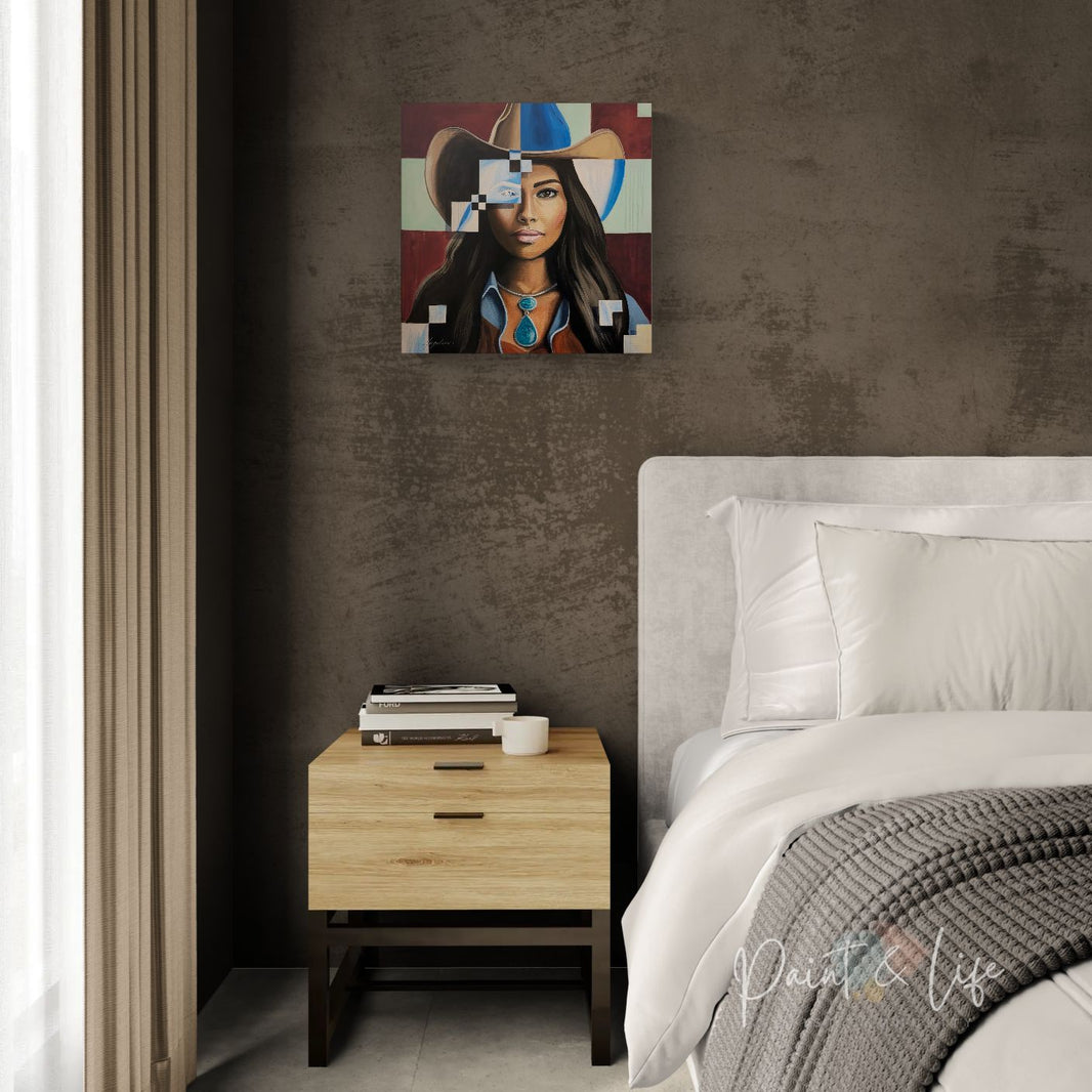 Tessera Serries V: Texaco - Print by Angeline Collier