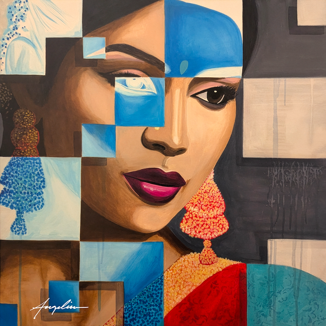 Tessera Serries VII: Indian - Print by Angeline Collier