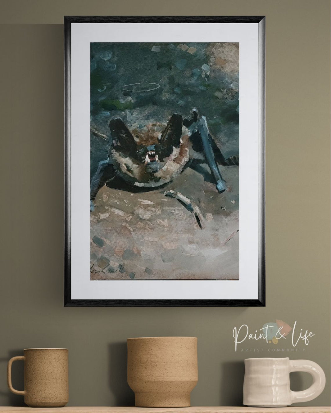 Batholomew - Print by Aaron Criswell