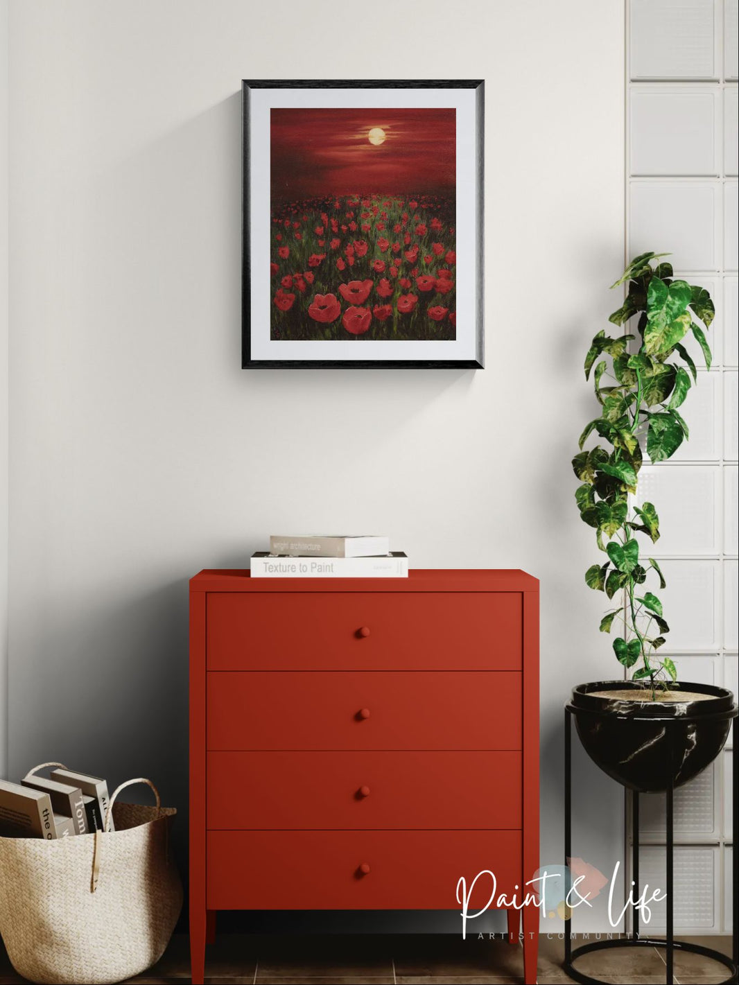 Crimson Sky - 16x20 print by Stacy Jenkins