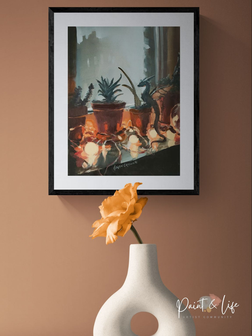 Don't tell my landlord - Print by Aaron Criswell