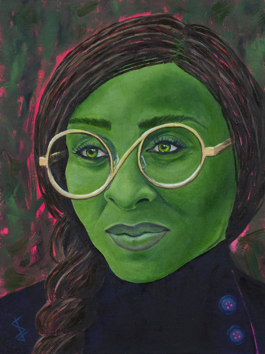 Good Witch - 9x12 inch Print by Stacy Jenkins