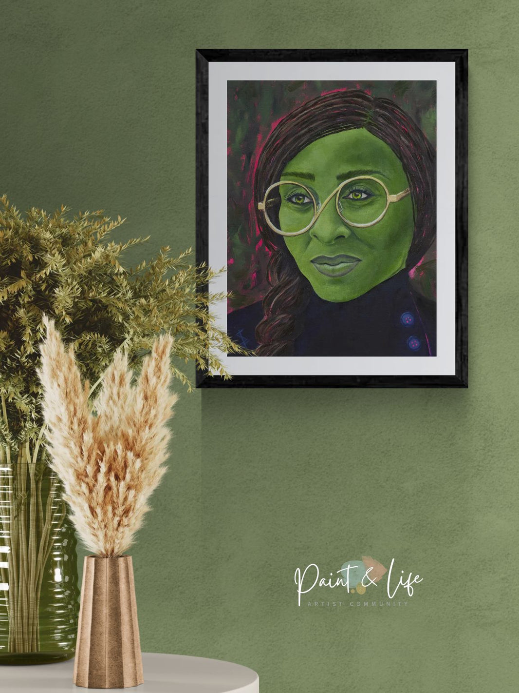 Good Witch - 9x12 inch Print by Stacy Jenkins