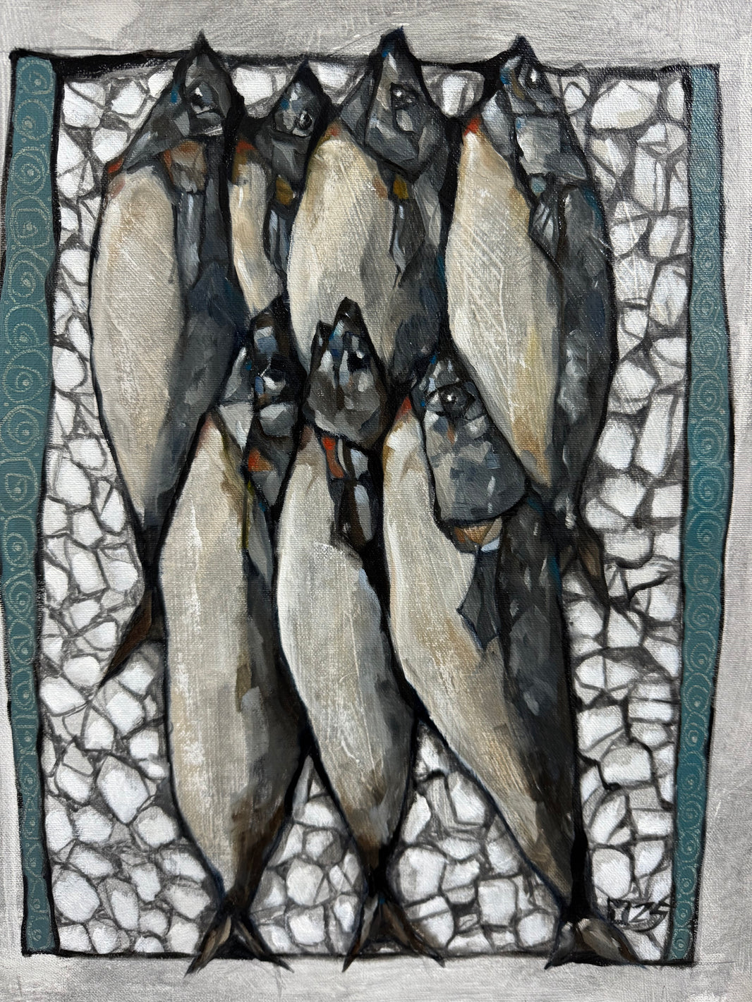 Packed Silence  - Original Painting from Young Kim