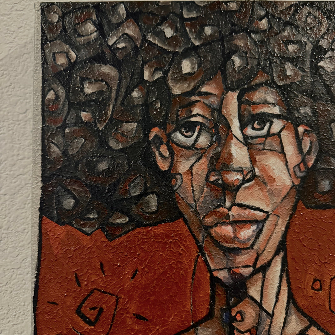 A Thinker - Original Painting by Young Kim