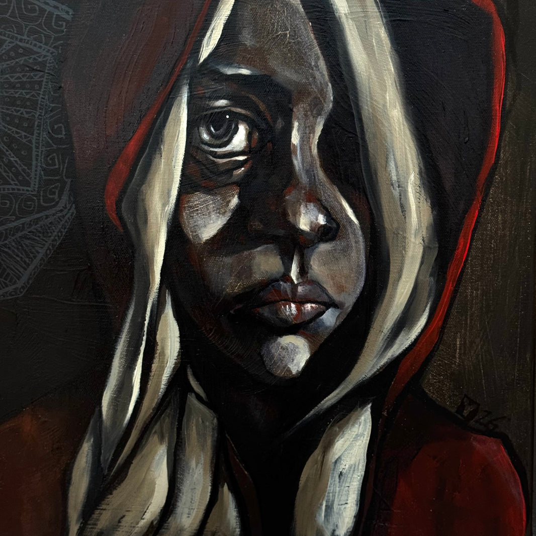 Saint Hoodie - Original Painting from Young Kim