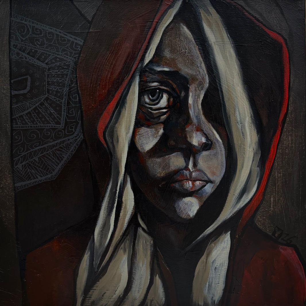 Saint Hoodie - Original Painting from Young Kim
