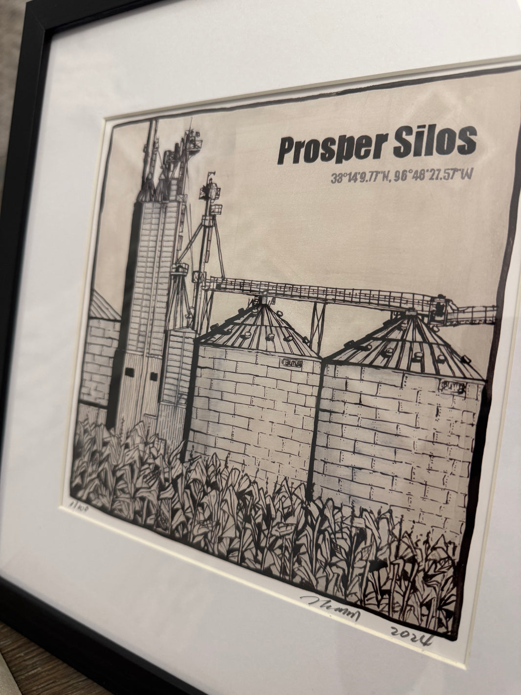 Prosper Silos - Print