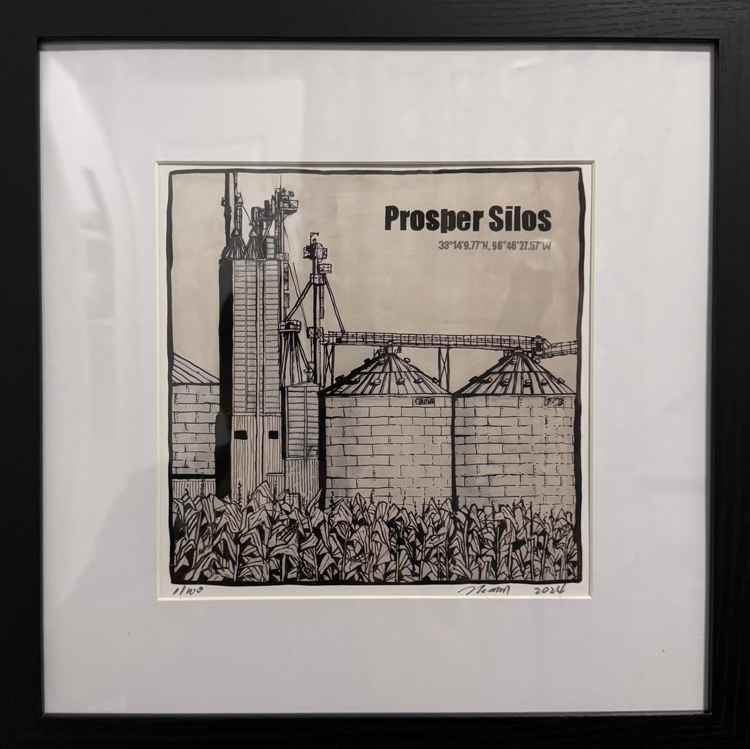 Prosper Silos - Print