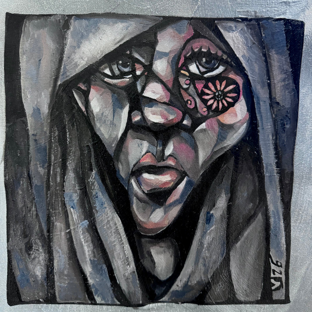 Blooming in Pain  - Original Painting from Young Kim