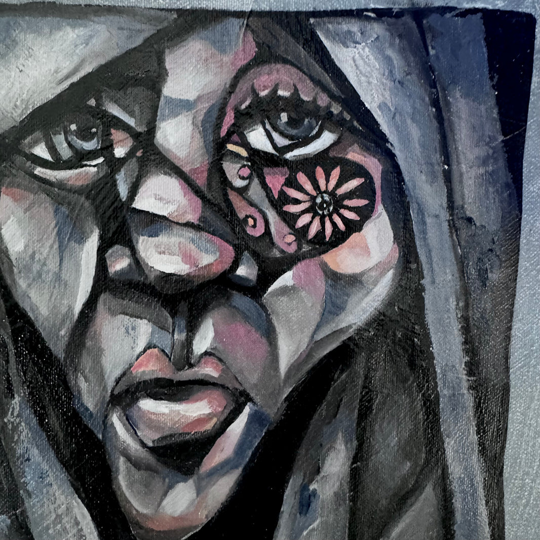 Blooming in Pain  - Original Painting from Young Kim