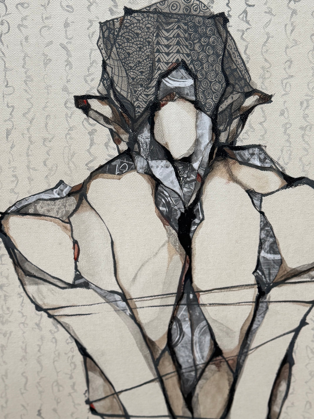 Corset, Print by Young Kim