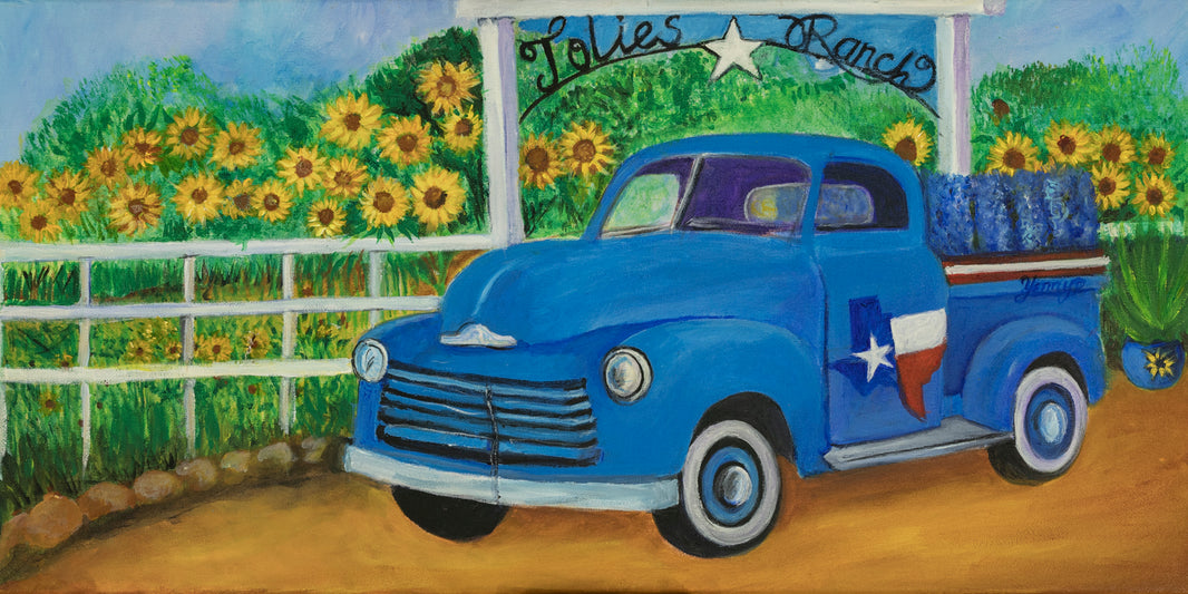 Broken - Fender 24x12 inches Print by Yenny (Jenny Archbold)