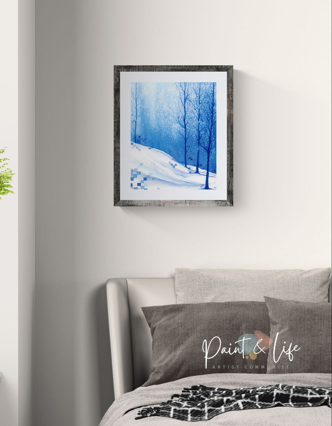 Let it Snow! - Print by Madhupriya Srinivasan