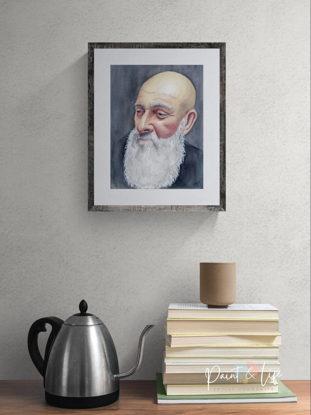 Pensive - 9 x 12 print by Stacy Jenkins