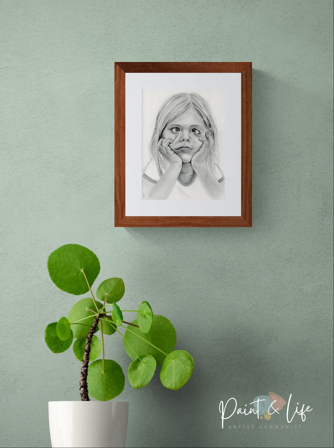 School Picture Day - 9 x 12 print by Stacy Jenkins