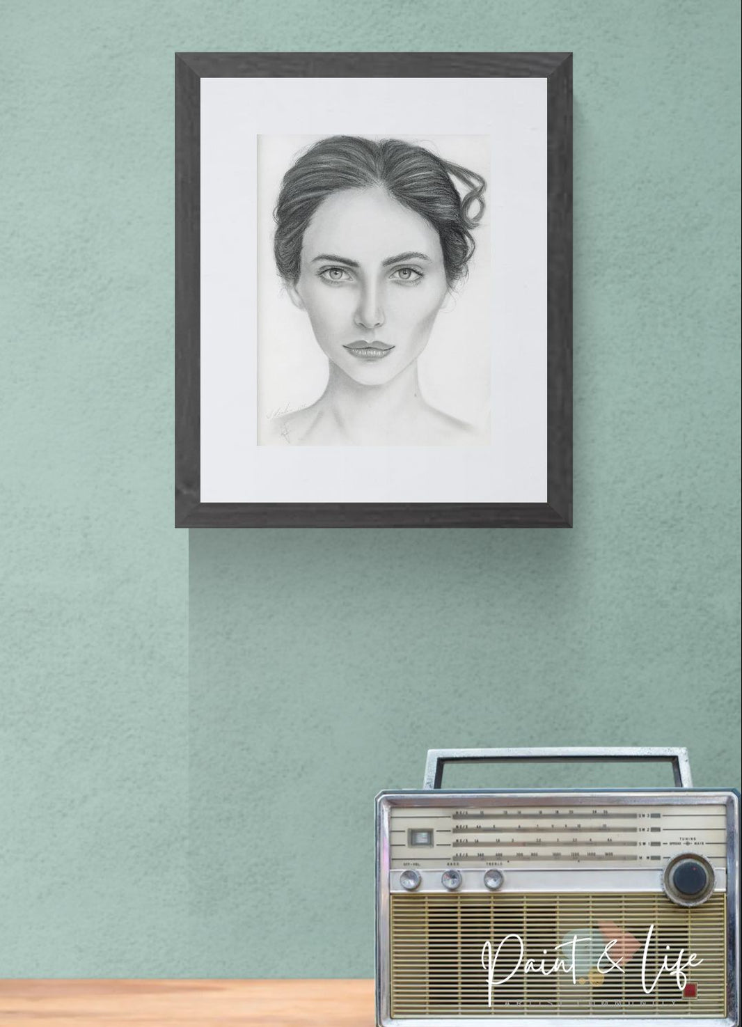 Seduction - 9x12 inches Print by Stacy Jenkins