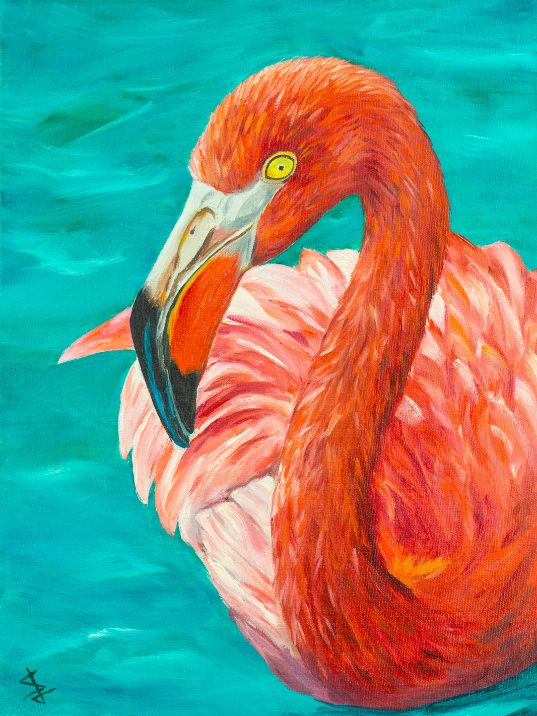 Summer Swim - 9x12 print by Stacy Jenkins