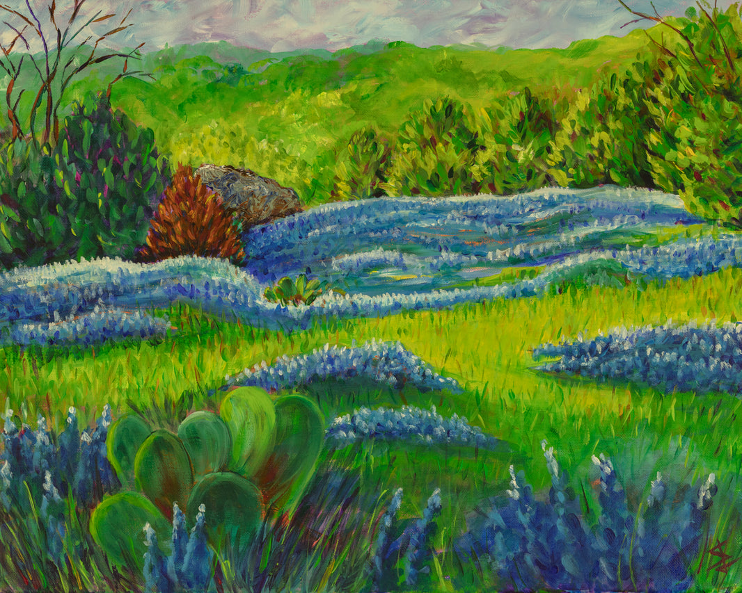 TexasSpring - 16 x20 inch Print by Stacy Jenkins