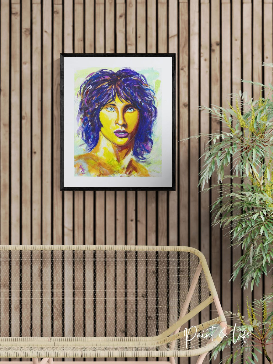 The Lizard King - 16x20 print by Stacy Jenkins