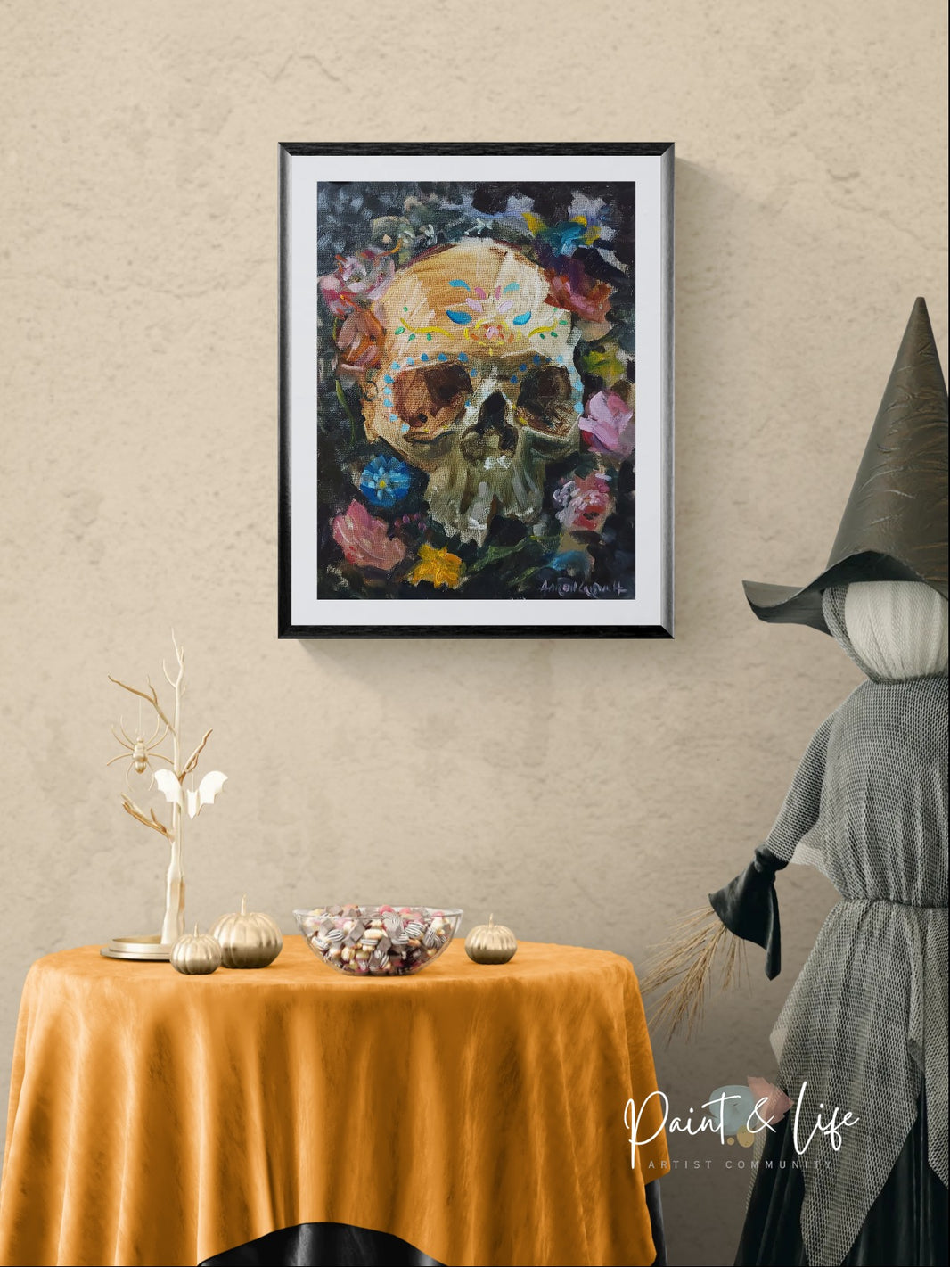 Calcium - Print by Aaron Criswell