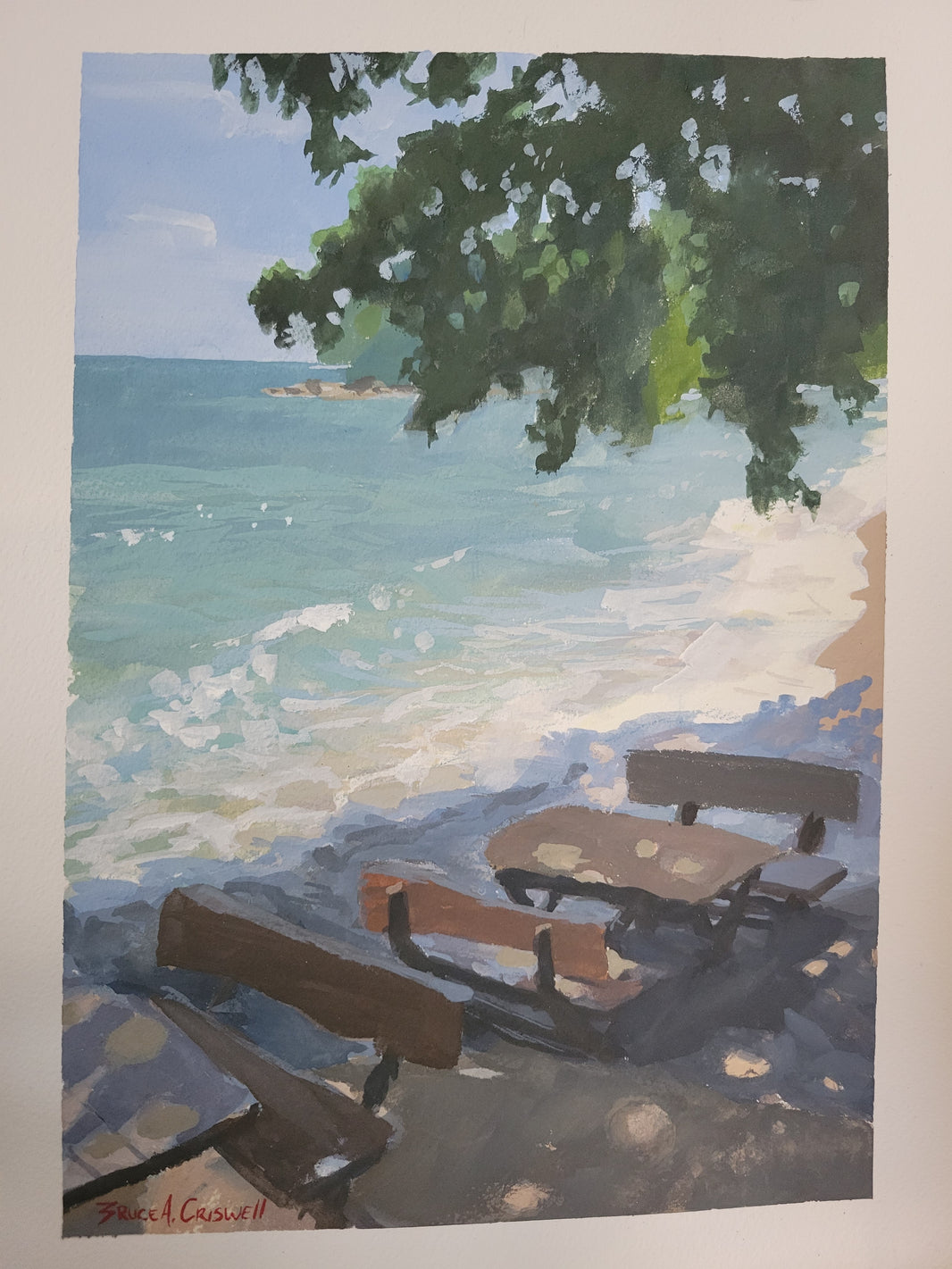 Coast- Print by Aaron Criswell