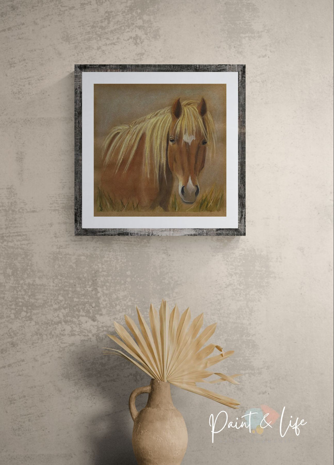 Grazing - 12 x 12 print by Stacy Jenkins