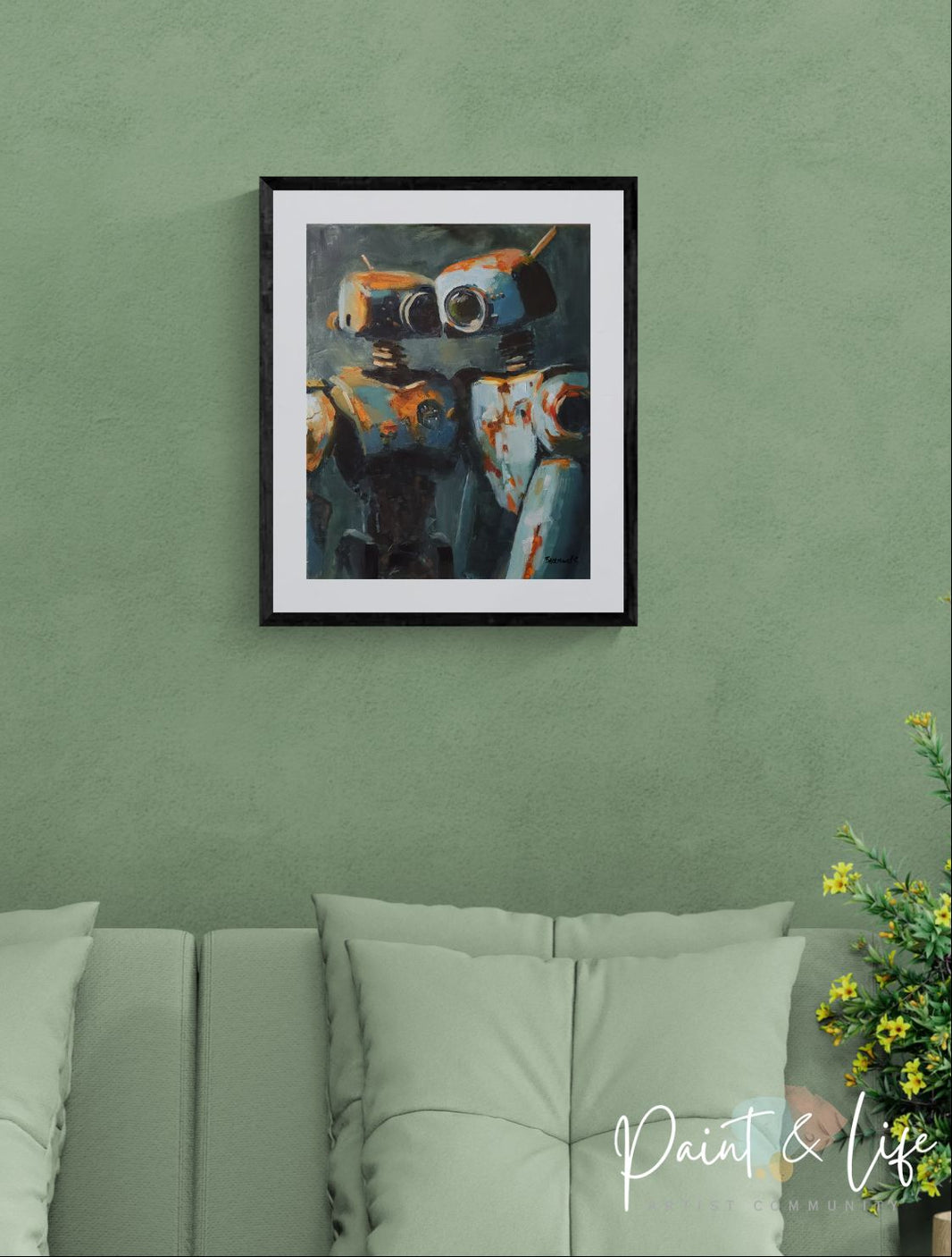 I will love you forever - Print by Aaron Criswell