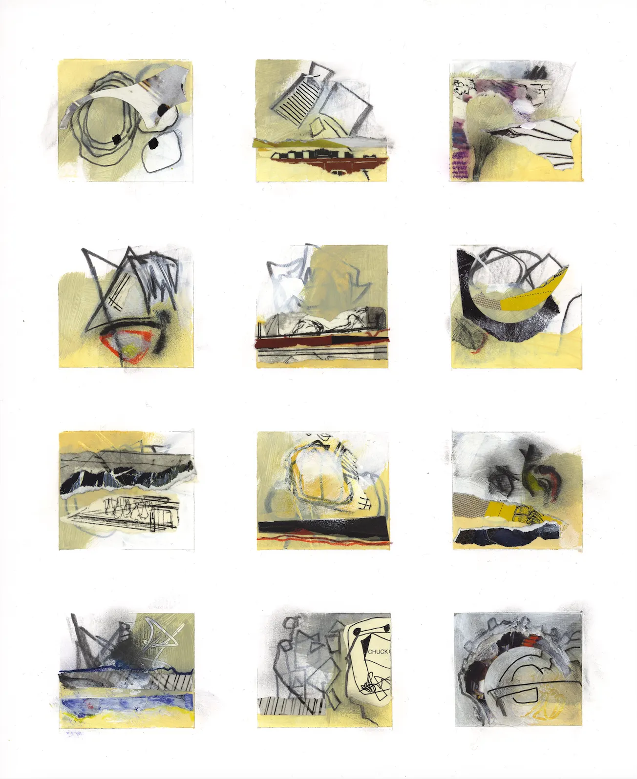 Small Landscape Grid - 11x14 inches print by Rebecca Howdeshell
