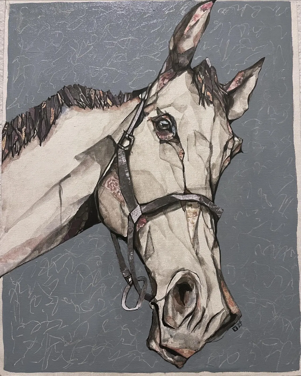A horse
