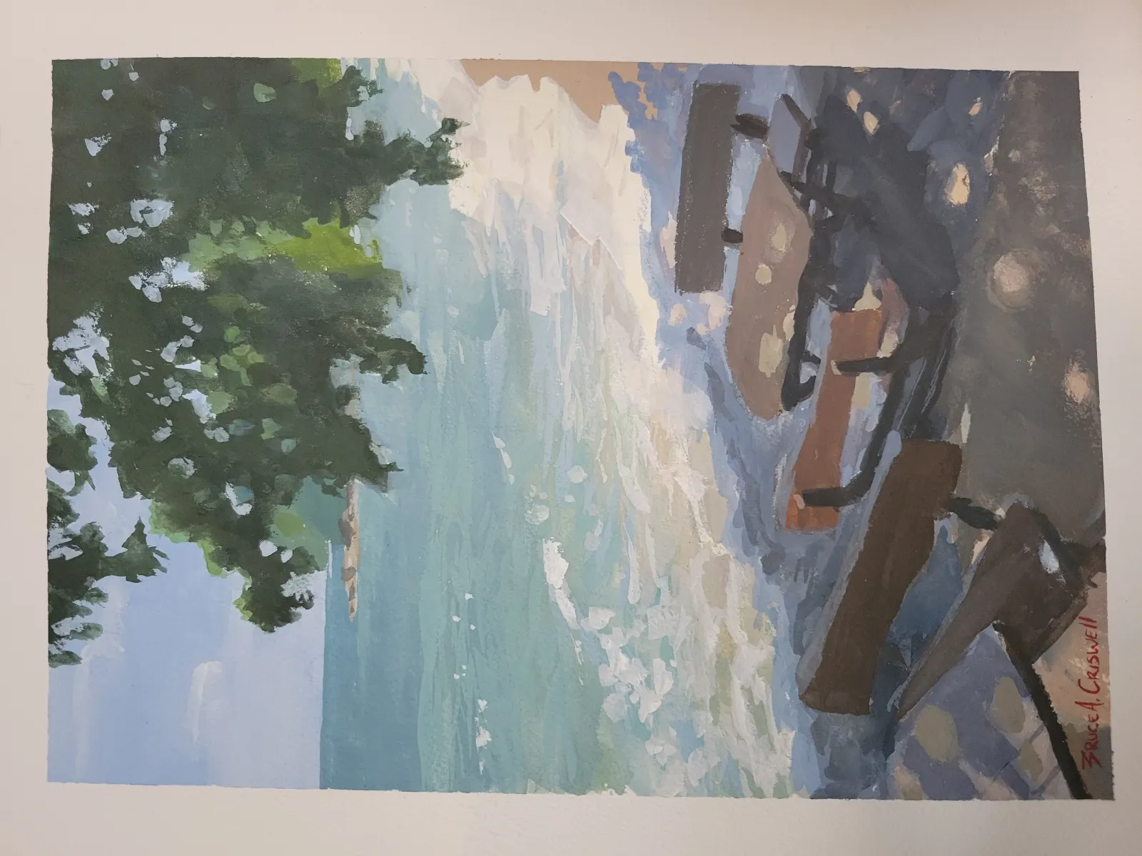 Coast- Print by Aaron Criswell